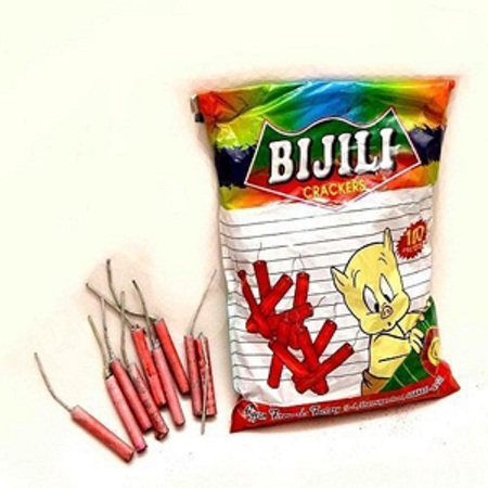COLOUR RED BIJILI (GRIVIAR BAG) (100 PCS)