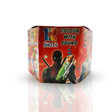 12 SHOT COLOUR BOMB (DELUXE) UV