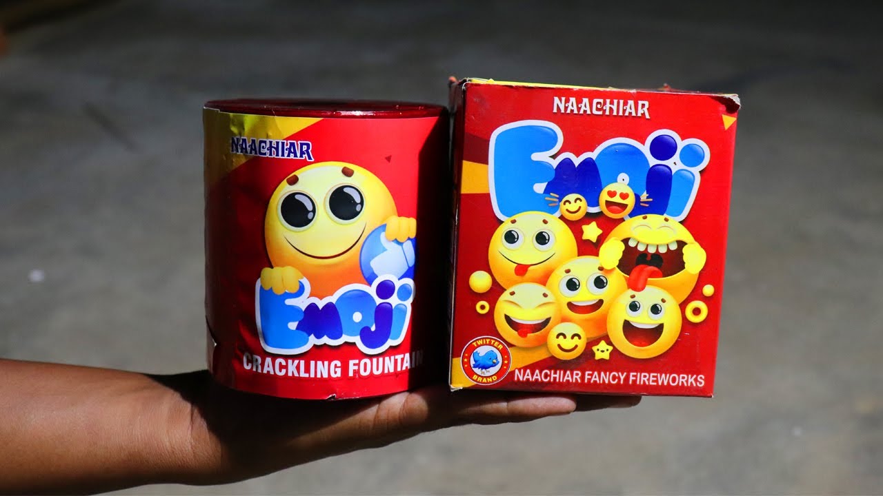EMOJI CRACKLING (SMALL FOUNTAIN)